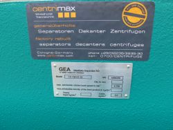 CA 150-01-33 GEA Westfalia Separator Zweiphasen-Dekanter