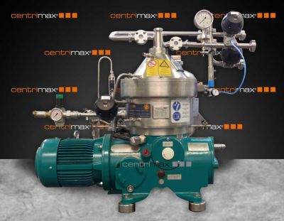 CSA 8-06-476  Tellerseparatoren selbstaustragend - Original kann u. U. abweichen.